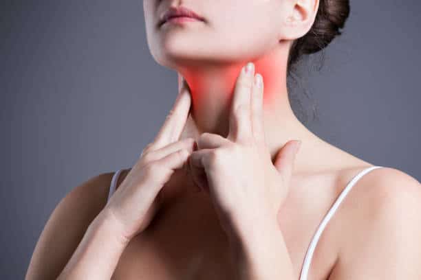 Sore throat treatment